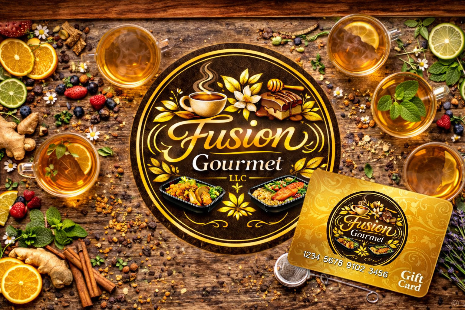 Fusion Gourmet Gift Card - The Perfect Gift starting at $10.00+