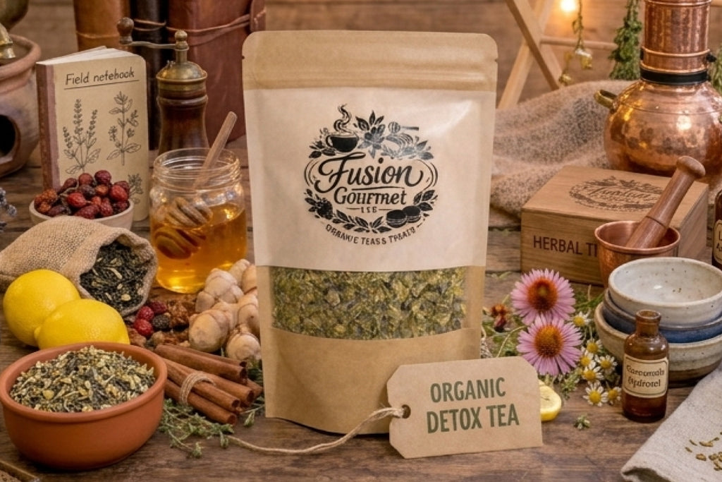 Organic Detox Tea - Cleansing Blend with Dandelion & Nettle for Natural Detox, Available in 2oz and 4oz sizes